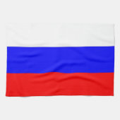 serviette de drapeau de pays de la Russie (Horizontal)