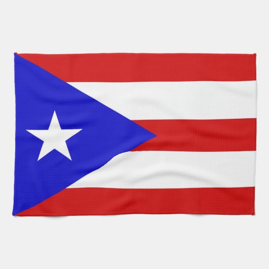 serviette de drapeau de pays de Porto Rico (Horizontal)