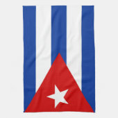 serviette de drapeau de pays du Cuba (Vertical)