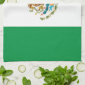 serviette de drapeau de pays du Mexique (Plié)