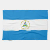 serviette de drapeau de pays du Nicaragua (Horizontal)