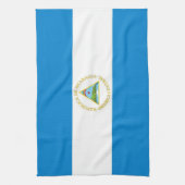 serviette de drapeau de pays du Nicaragua (Vertical)