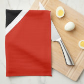 serviette de drapeau de pays du Trinidad Tobago (Quart Plié)