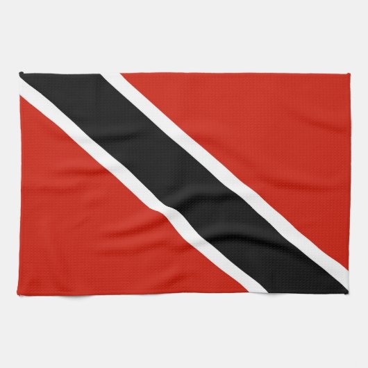 serviette de drapeau de pays du Trinidad Tobago (Horizontal)
