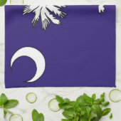 serviette de drapeau d'état de la Caroline du Sud (Plié)