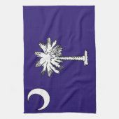 serviette de drapeau d'état de la Caroline du Sud (Vertical)