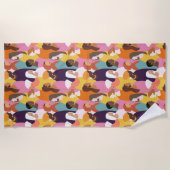 Serviette de fête des mères (Devant)