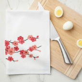 Serviette de fleurs de cerisier (Quart Plié)