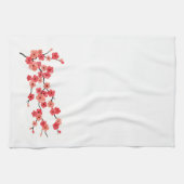 Serviette de fleurs de cerisier (Horizontal)