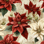 Serviette de fleurs de vacances classique Art Poin