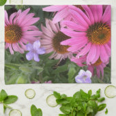 Serviette de fleurs d'échinacée (Plié)