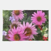 Serviette de fleurs d'échinacée (Horizontal)