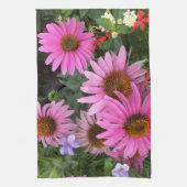Serviette de fleurs d'échinacée (Vertical)