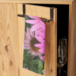 Serviette de fleurs d'échinacée