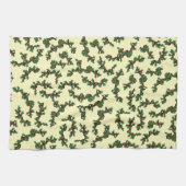 Serviette de fond de Noël au houx (Horizontal)