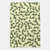 Serviette de fond de Noël au houx (Vertical)