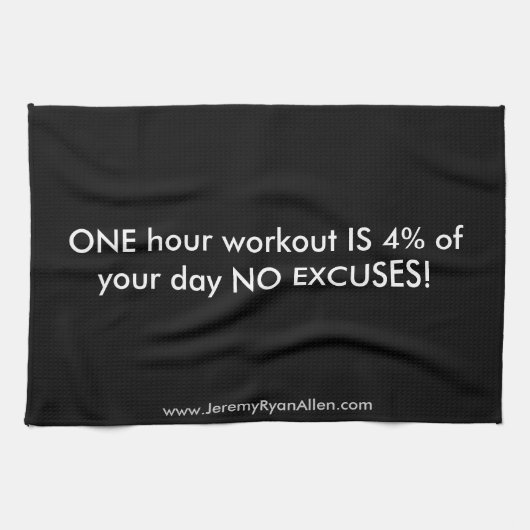 Serviette de forme physique (Horizontal)