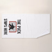 Serviette de gardien de hockey sur glace pour enfa (Serviette de bain)