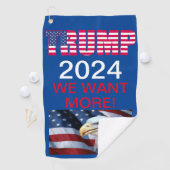 Serviette de golf (En situation)