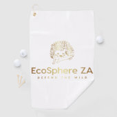 Serviette de golf (En situation)
