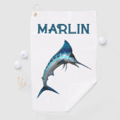 Serviette de golf (En situation)