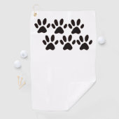 Serviette de golf (En situation)