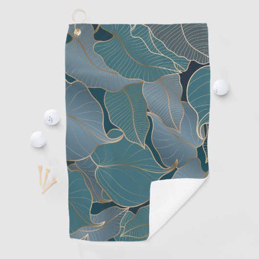 Serviette de golf (En situation)