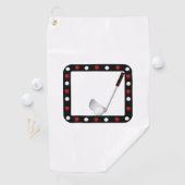 Serviette de golf (En situation)