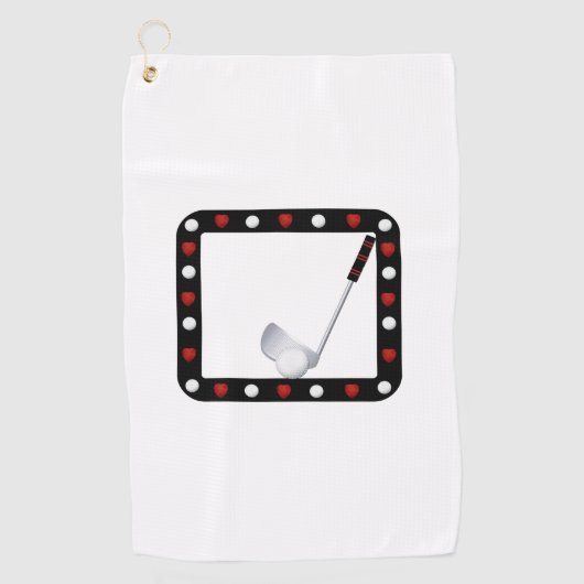 Serviette de golf (Devant)
