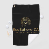 Serviette de golf (En situation)