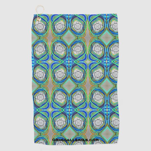 Serviette de golf (Devant)