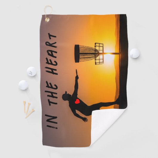 Serviette de golf (En situation)