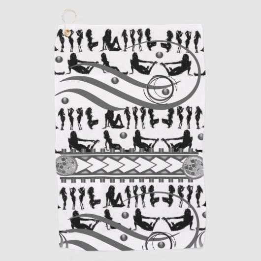 Serviette de golf (Devant)