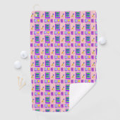 Serviette de golf (En situation)