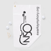 Serviette de golf (En situation)