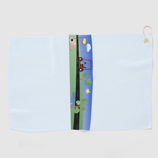 Serviette de golf (Horizontal)