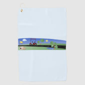 Serviette de golf (Devant)