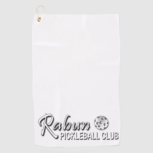 Serviette de golf (Devant)