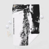 Serviette de golf (En situation)