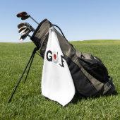 Serviette de golf (Vert)