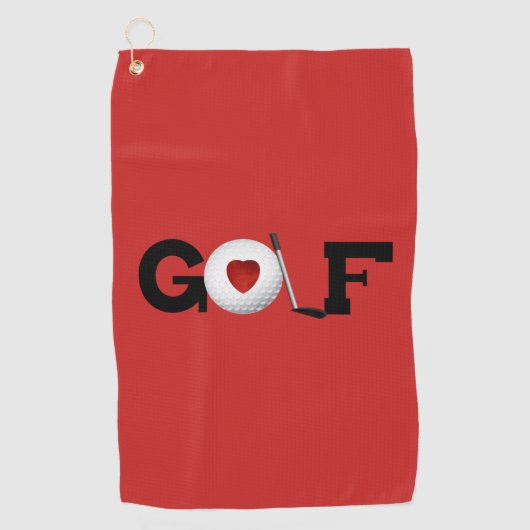 Serviette de golf (Devant)