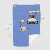 Serviette de golf (En situation)