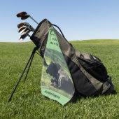 Serviette de golf (Vert)
