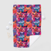 Serviette de golf (En situation)