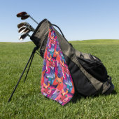 Serviette de golf (Vert)