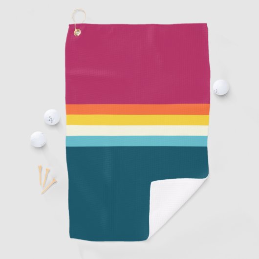 Serviette de golf (En situation)