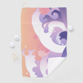 Serviette de golf (En situation)