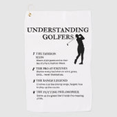 Serviette de golf (Devant)