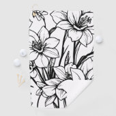 serviette de golf (En situation)