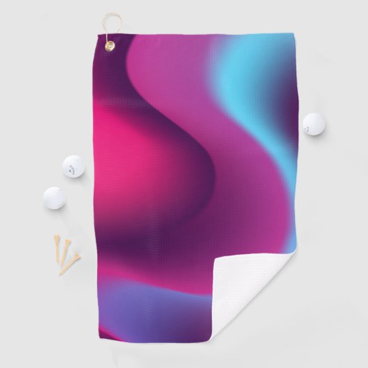 Serviette de golf (En situation)